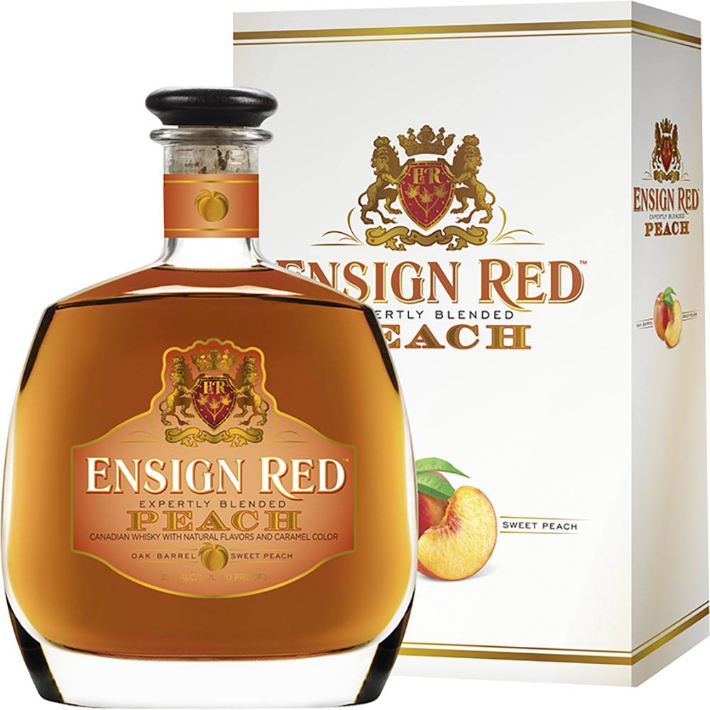 Ensign Red Peach Whiskey (750 ml)