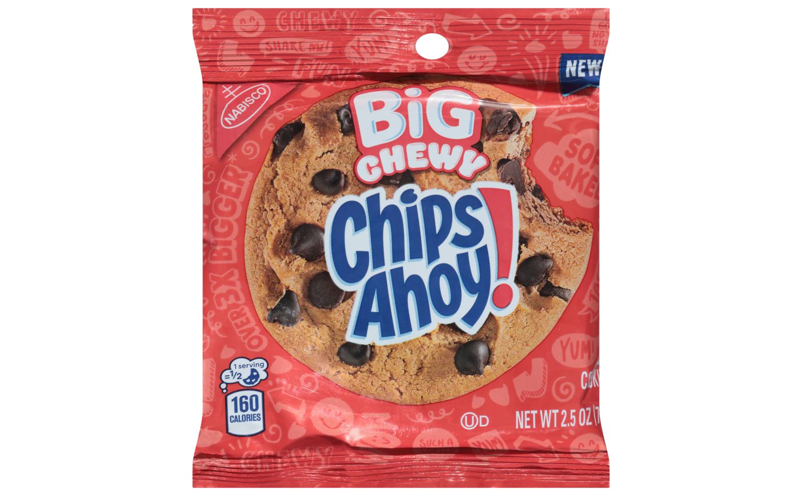 Chips Ahoy Big Cookie Original, 2.5 oz