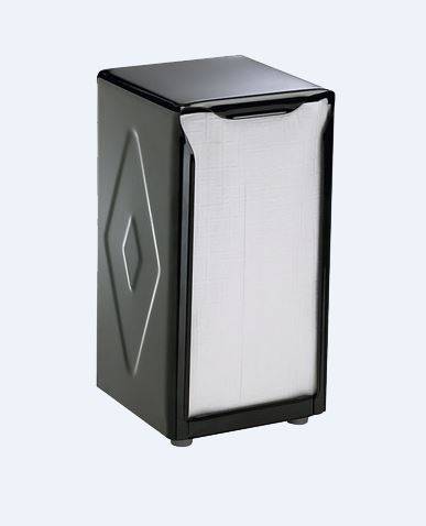 Tallfold Napkin Dispenser In Black (12 Units per Case)