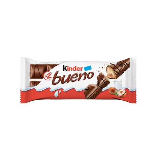 KINDER - Bueno - barres chocolatées - Goûter enfant - 43g