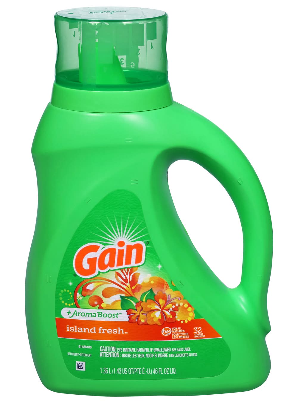Gain Island Fresh Detergent (46 fl oz)