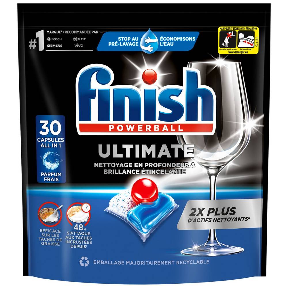 Finish - Tablette lave-vaisselle all in 1 ultimate