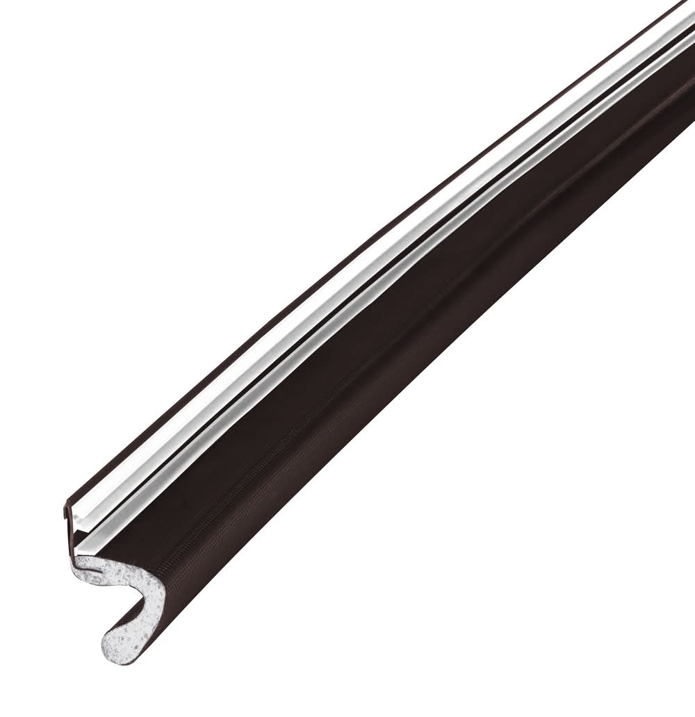 M-D 6-3/4-ft x 1-1/8-in x 1/2-in Brown Vinyl/Foam Door Weatherstrip | 87767