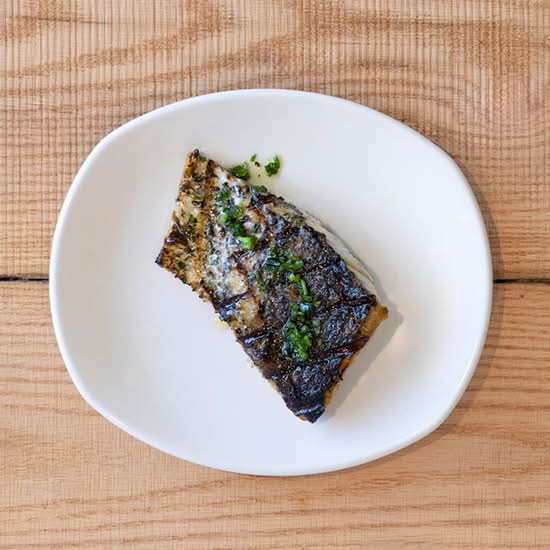 grilled sea bass