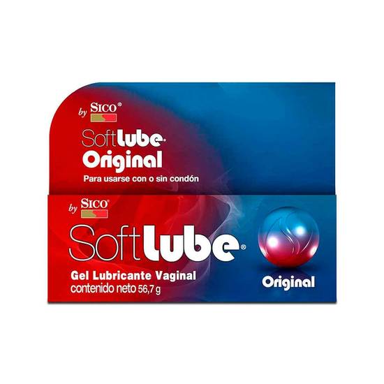 Sico gel lubricante vaginal soft lube original (tubo 56.7 g)