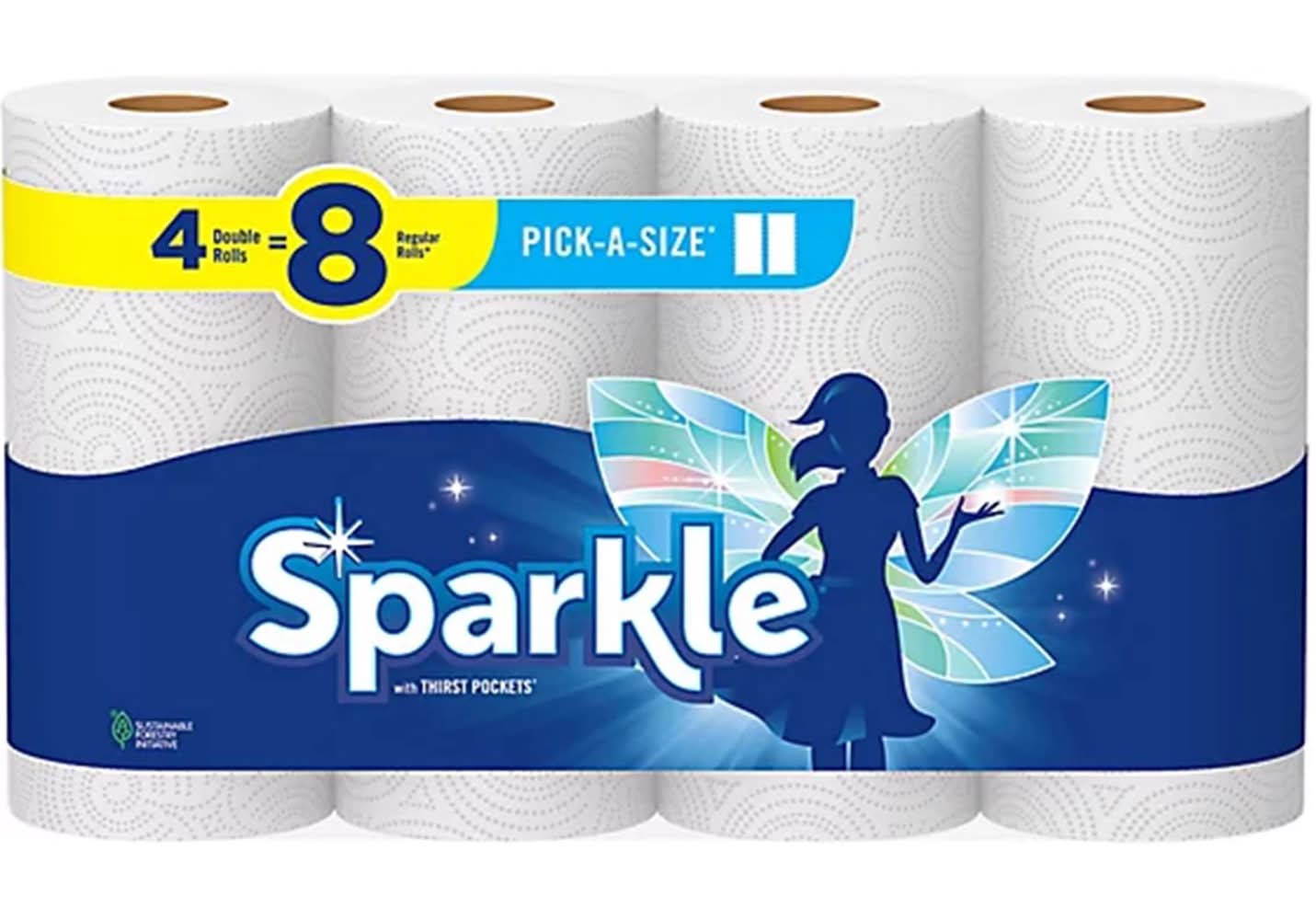 Sparkle Paper Towels 110 Sheet 2 Ply 1 Pk