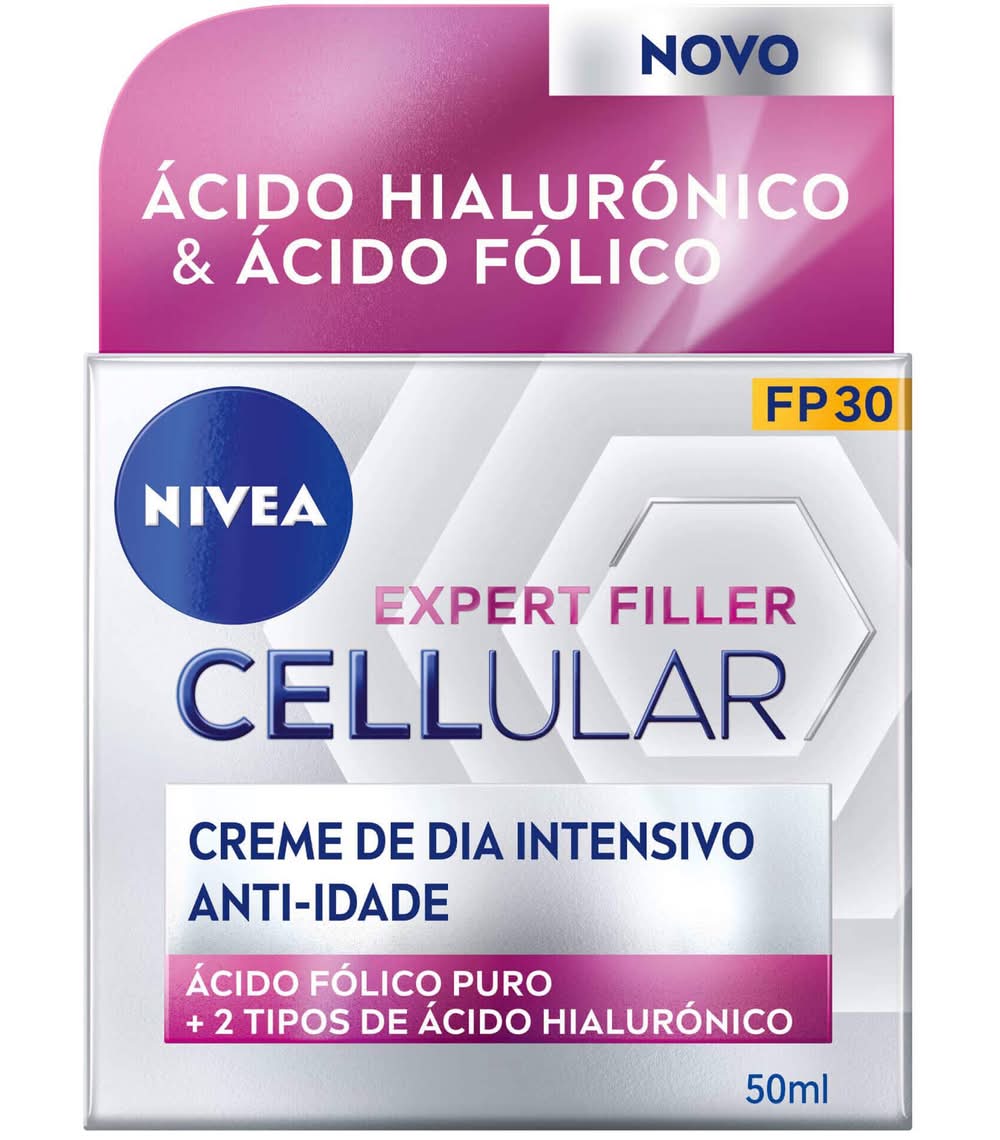Creme de Rosto Dia Cellular Expert Filler Anti-idade FPS30 Nivea (emb. 50 ml)