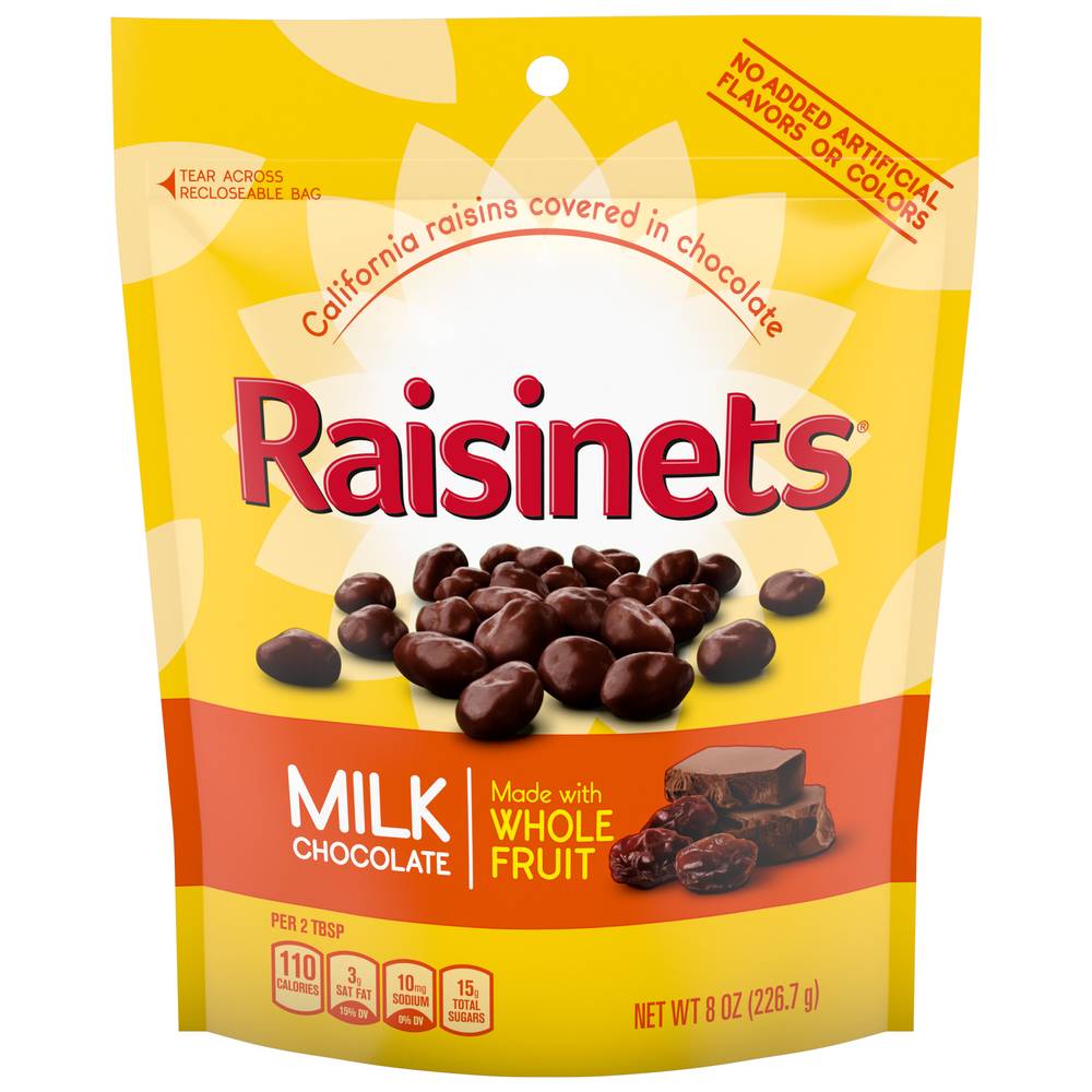 Raisinets Milk Chocolate Raisins (8 oz)