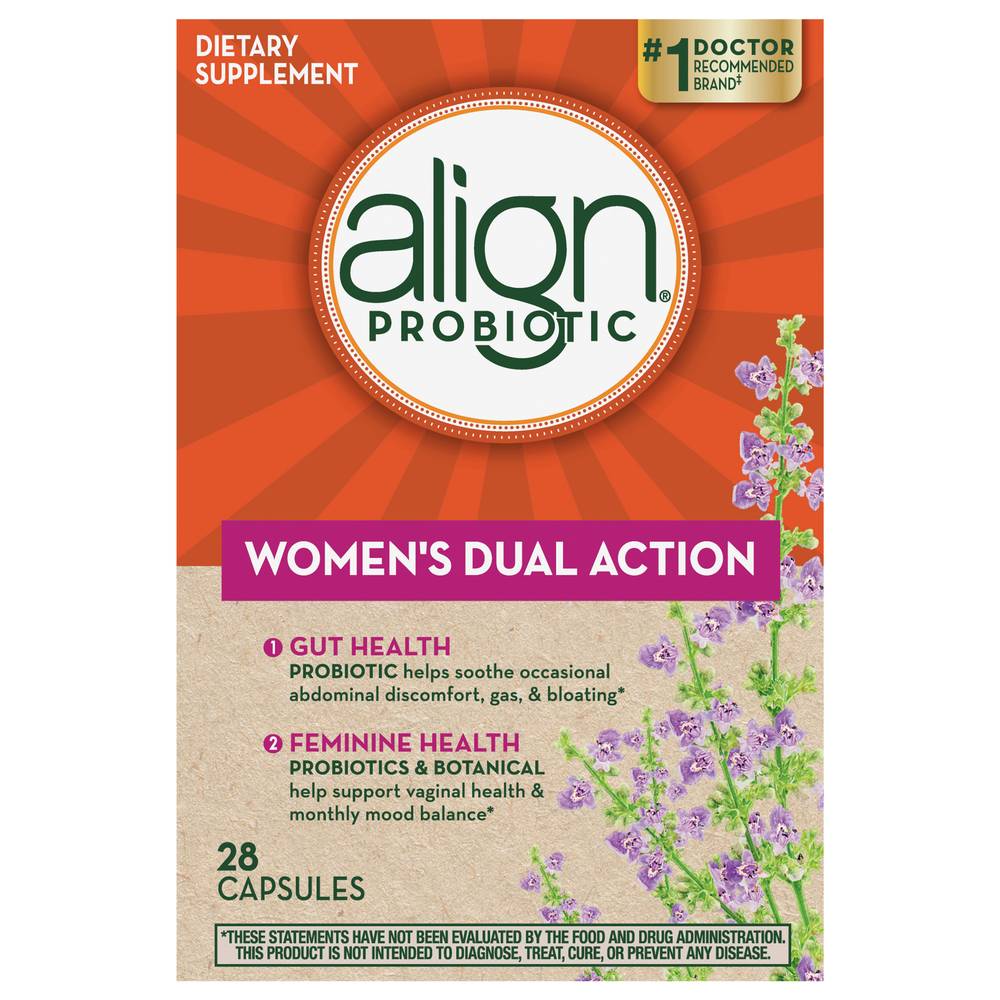 Align Probiotic Women's Dual Action Health Capsules (28 ct)