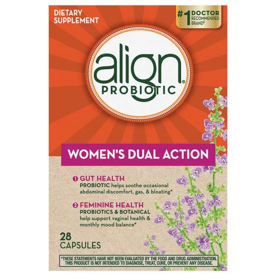 Align Women's Dual Action Probiotic Capsules (28 ct)