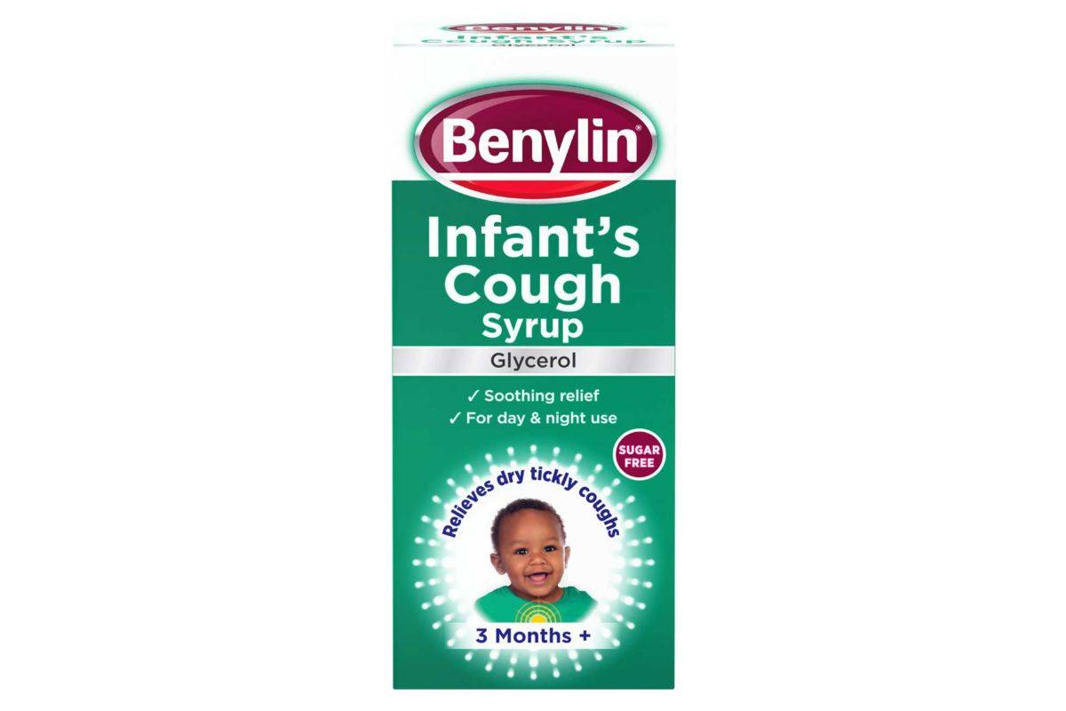 Benylin Children's Apple Flavour Cough Syrup 3+ Months (125ml)