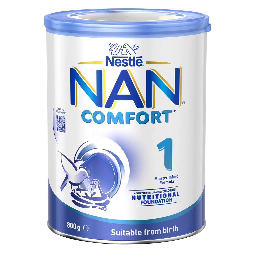 NAN Comfort 1 Starter Baby Infant Formula Powder (800g)