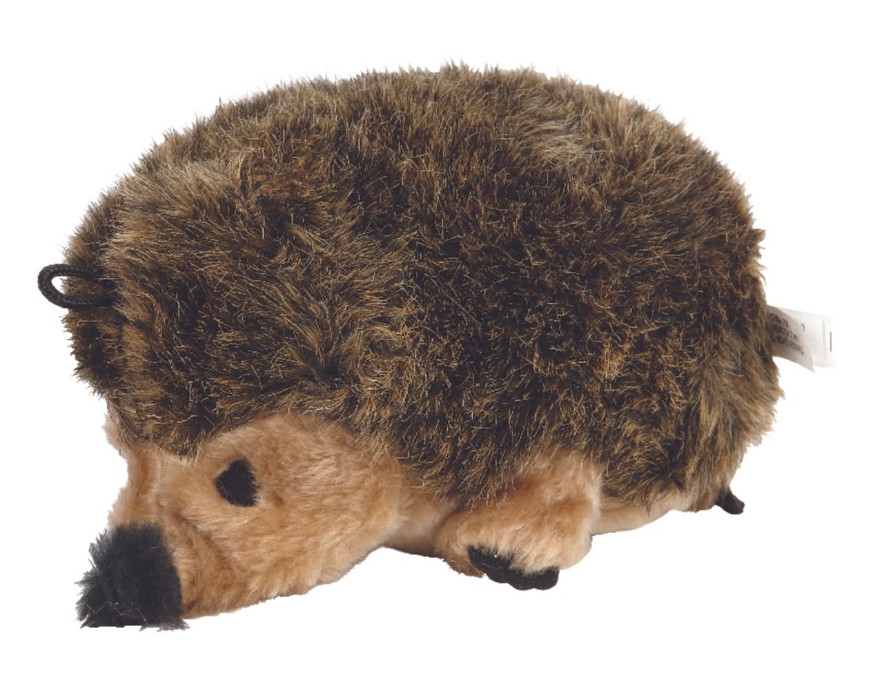 Zoobilee For Dog Brown Plush Hedgehog Dog Toy Large 1 Pk