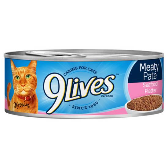 9 Lives Seafood Pate Cat Food