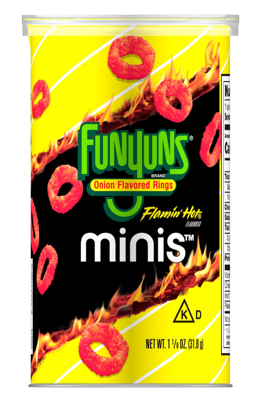 Funyuns Minis Onion Rings, Flamin' Hot (8 oz)