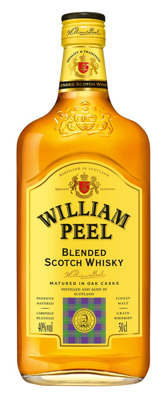 William Peel - Whisky écossais mélangé (500 ml)