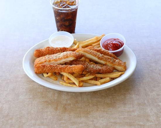 Chicken Tenders and Fries with Ranch Dressing