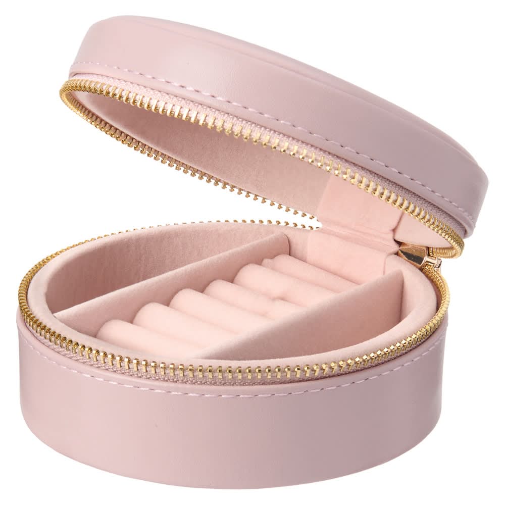 KIRKTON HOUSE Zipper Vanity Storage Box, Light Rose