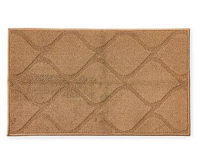 Broyhill Quatrefoil Accent Rug, 20" x 34", Brown