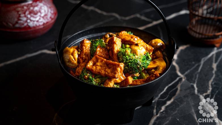 Tofu in Brown Sauce
