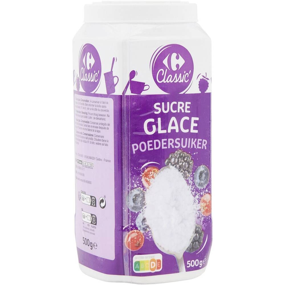 Carrefour Classic' - Sucre glace (500g)