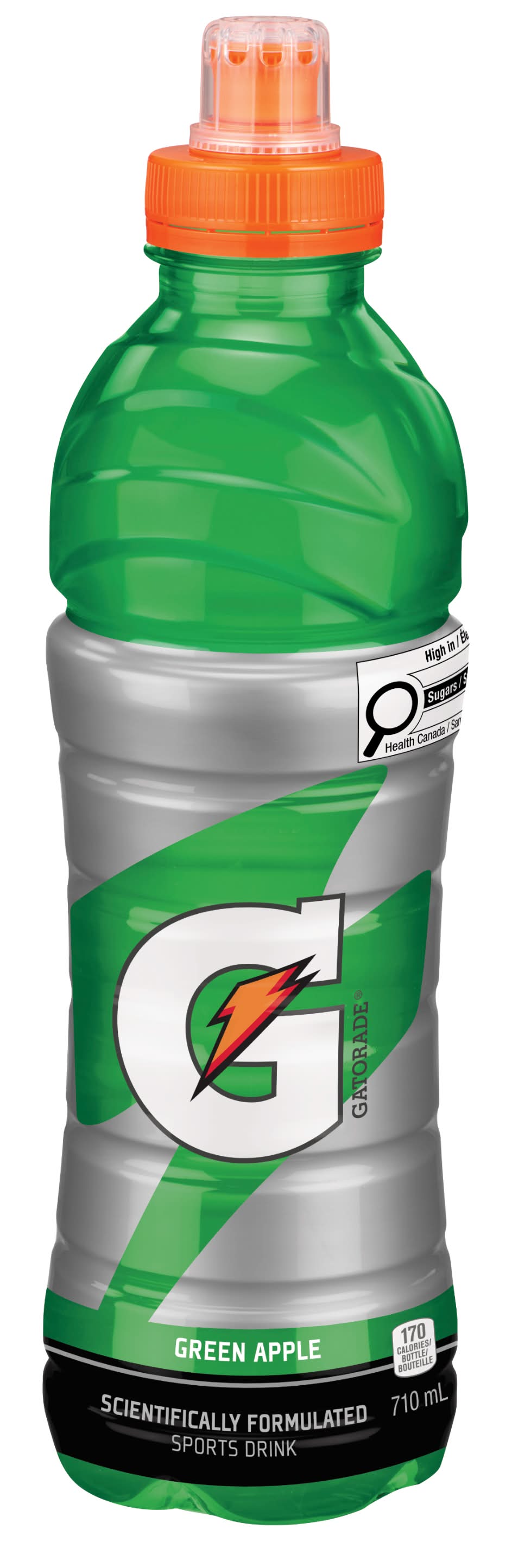Gatorade Sports Drink, Green Apple (710 ml)