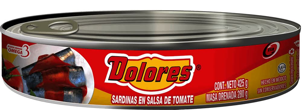 Dolores · Sardinas en salsa de tomate (425 g)