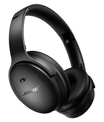 Bose QuietComfort Bluetooth Wireless Active Noise Cancelling Over-the-Ear Headphones, Black (884367-0100)