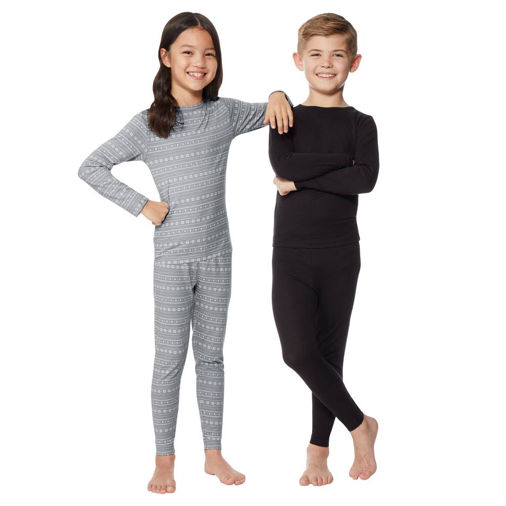 32 Degrees Kids' Heat Set, Medium, 2-pack, Assorted Colors