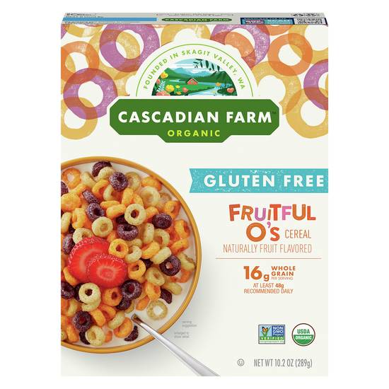 Cascadian Farm Organic Fruitful O's Cereal (10.2 oz)