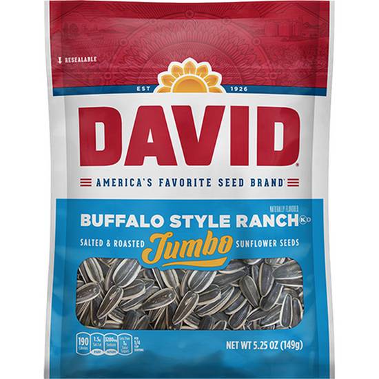 David Buffalo Style Ranch Sunflower Seeds