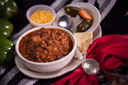 Cup of Authentic Texas Chili