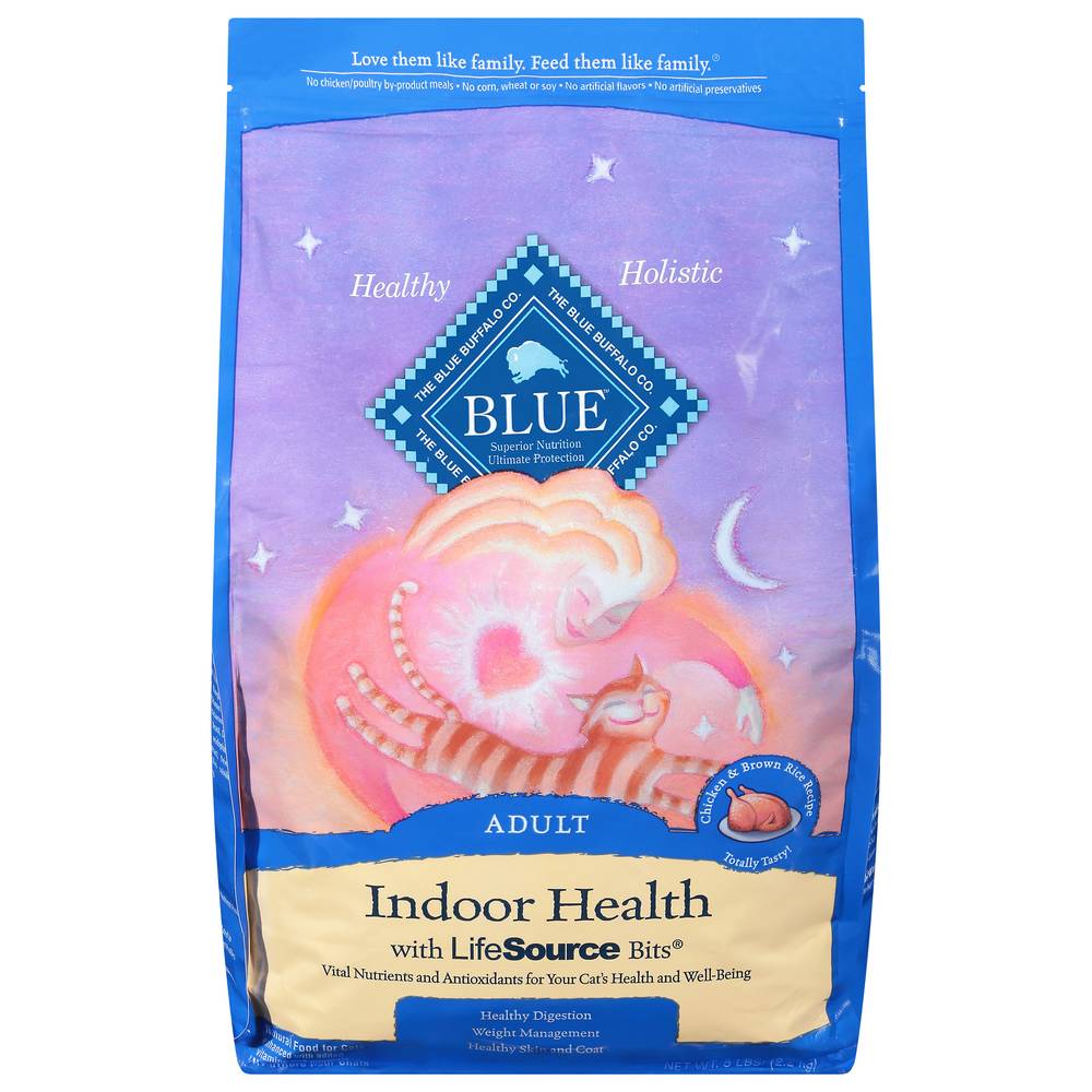 Blue Buffalo Tastefuls Deliciously Indoor Health Cat Food