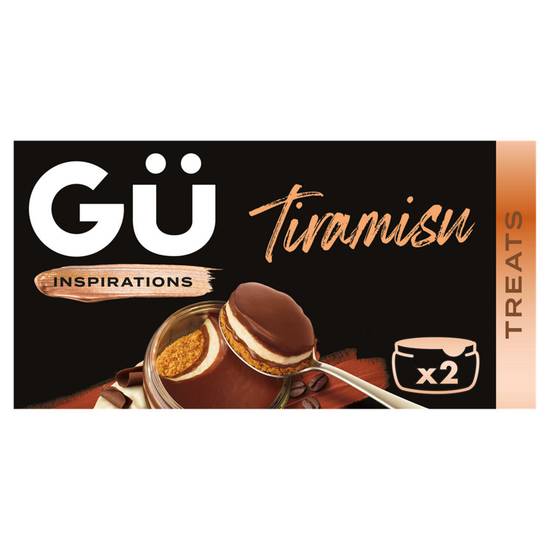 GU  Inspirations Tiramisu Dessert 2X85G