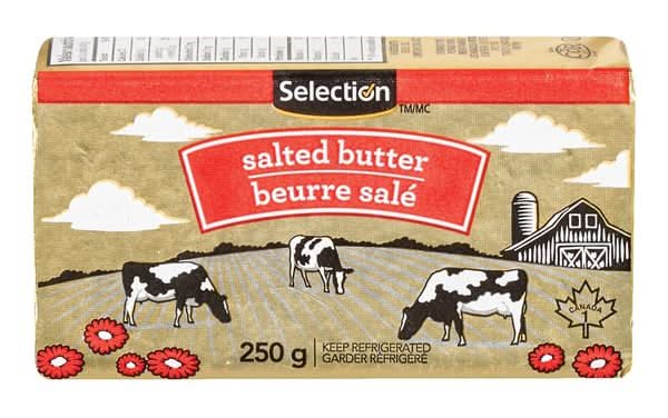 Selection beurre salé - salted butter