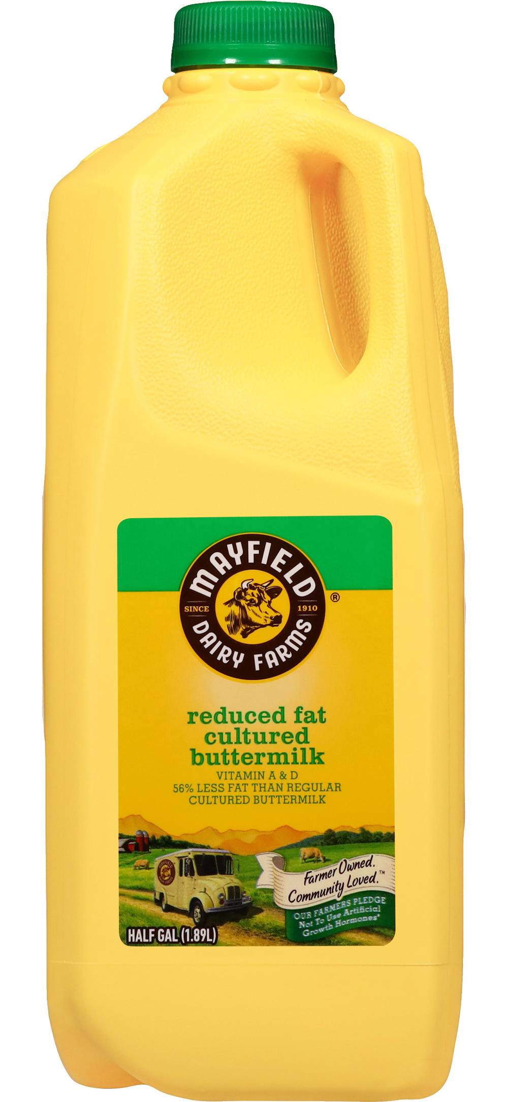 Mayfield Creamery Dairypure Reduced Fat Cultured Buttermilk (0.5 gal)