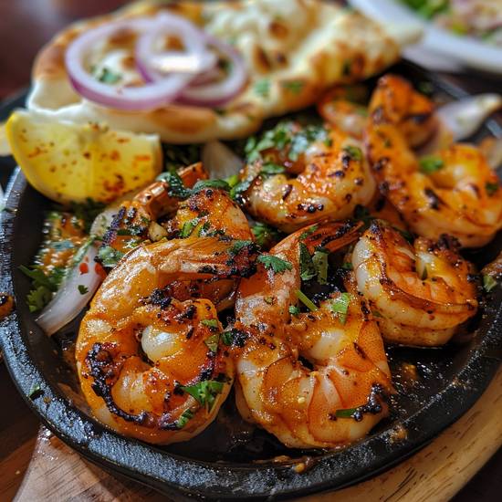 Grilled Masala Shrimp