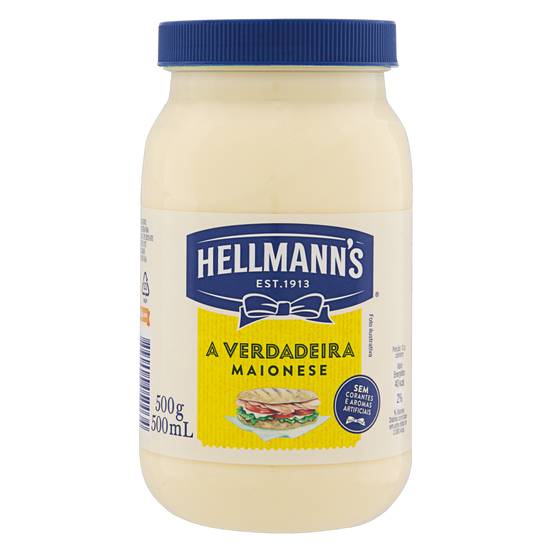Hellmann's maionese tradicional (500 g)