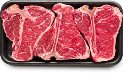 Beef Loin T-Bone Steak Value pack