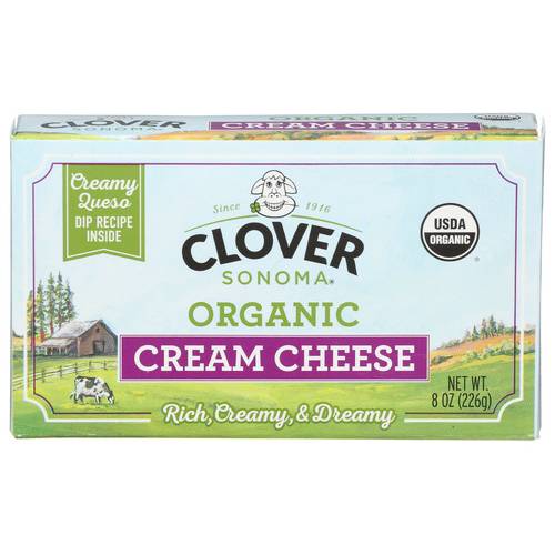 Clover Sonoma Organic Cream Cheese Bar