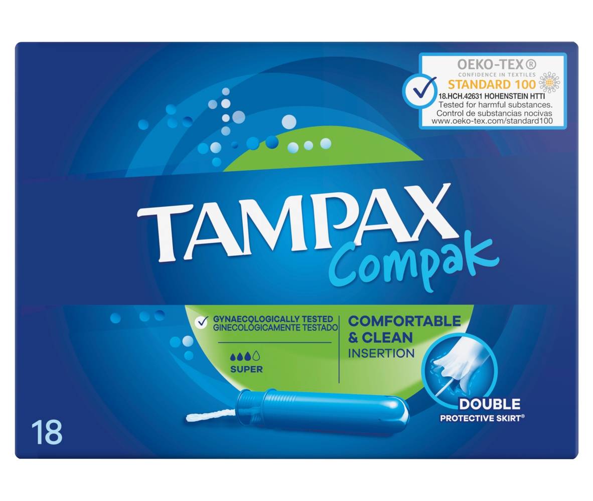 Tampax Compak Super 18