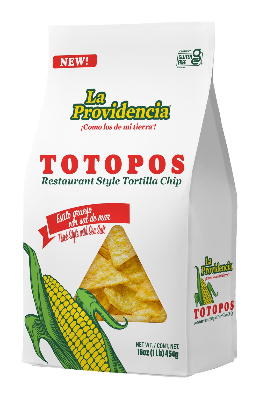 La Providencia Totopos Corn Tortilla Chips (16 oz)