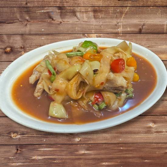 Special Papaya Salad w/ Chicken Feet ตำหลวงพระบาง ตีนไก่