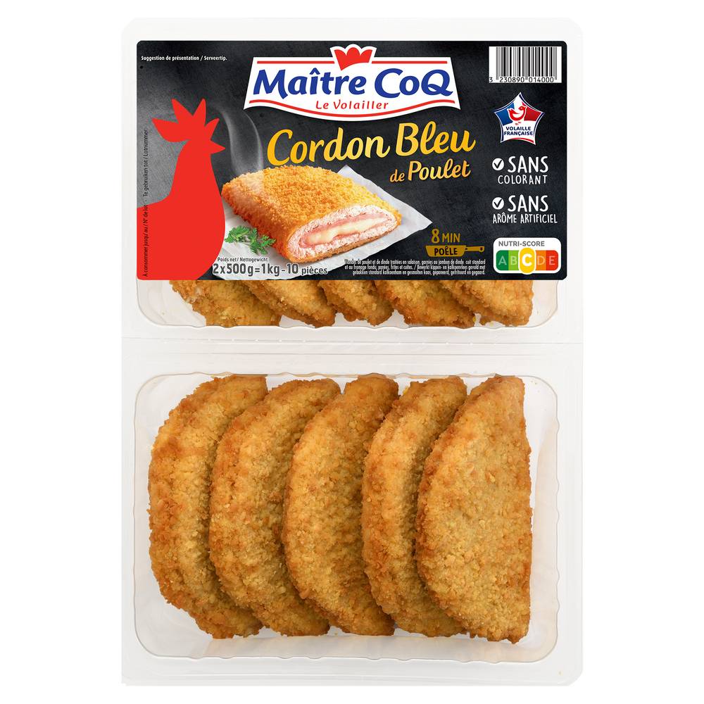 Maître Coq - Cordon bleu de poulet