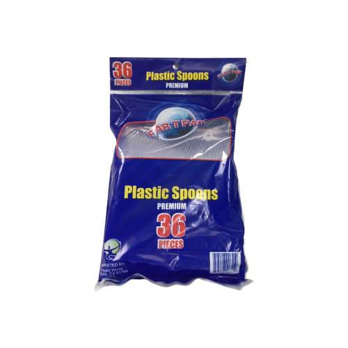 Par-T-Pak Clear Plastic Spoons (36 ct)