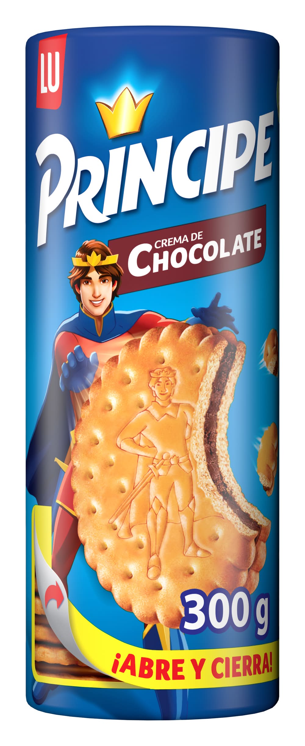 Galletas rellenas con crema de chocolate · PRINCIPE (300 g)