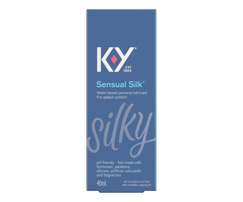 K-y sensual silk liquid personal lubricant - k-y sensual silk liquid personal lubricant (133 ml)