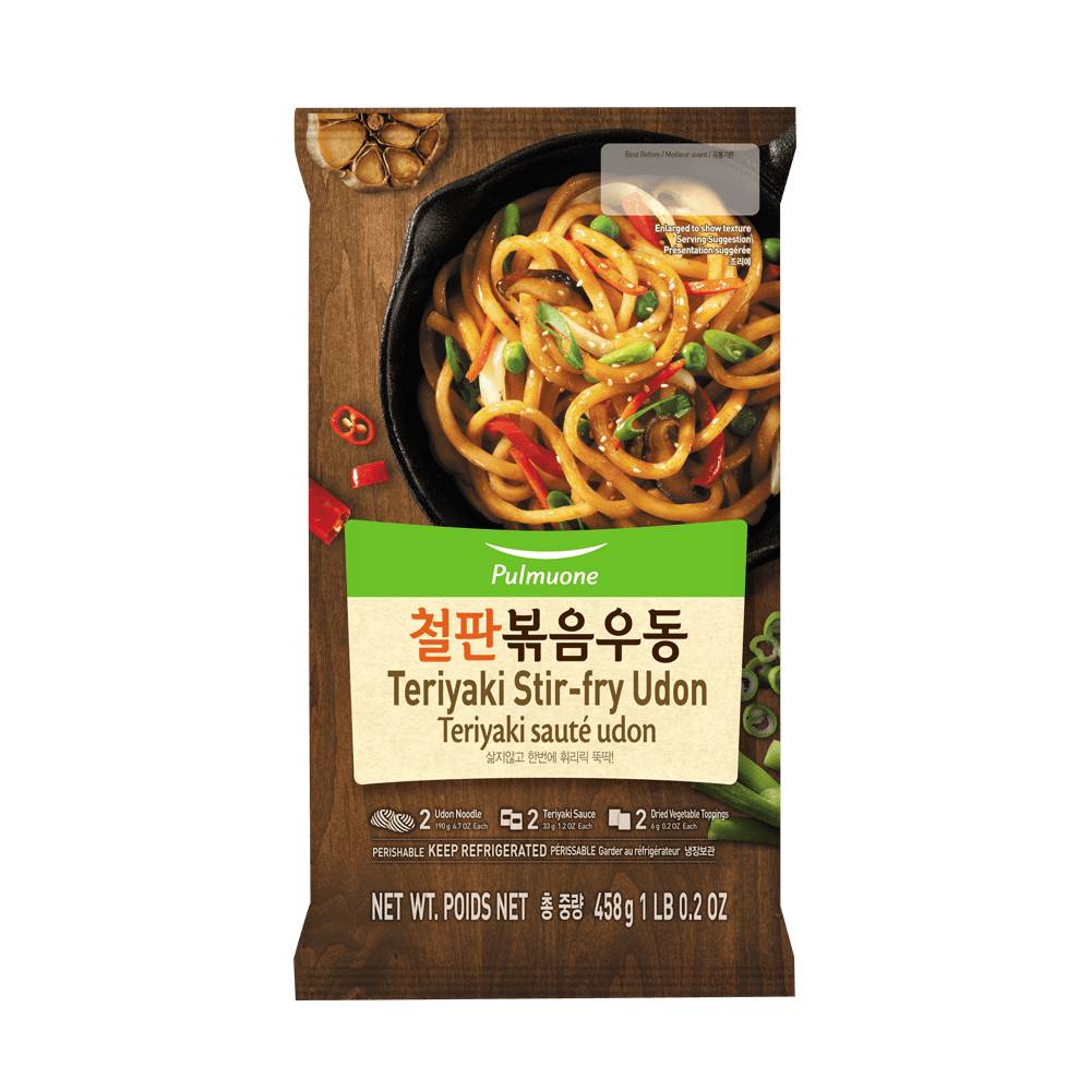 Pulmuone teriyaki stirfry udon