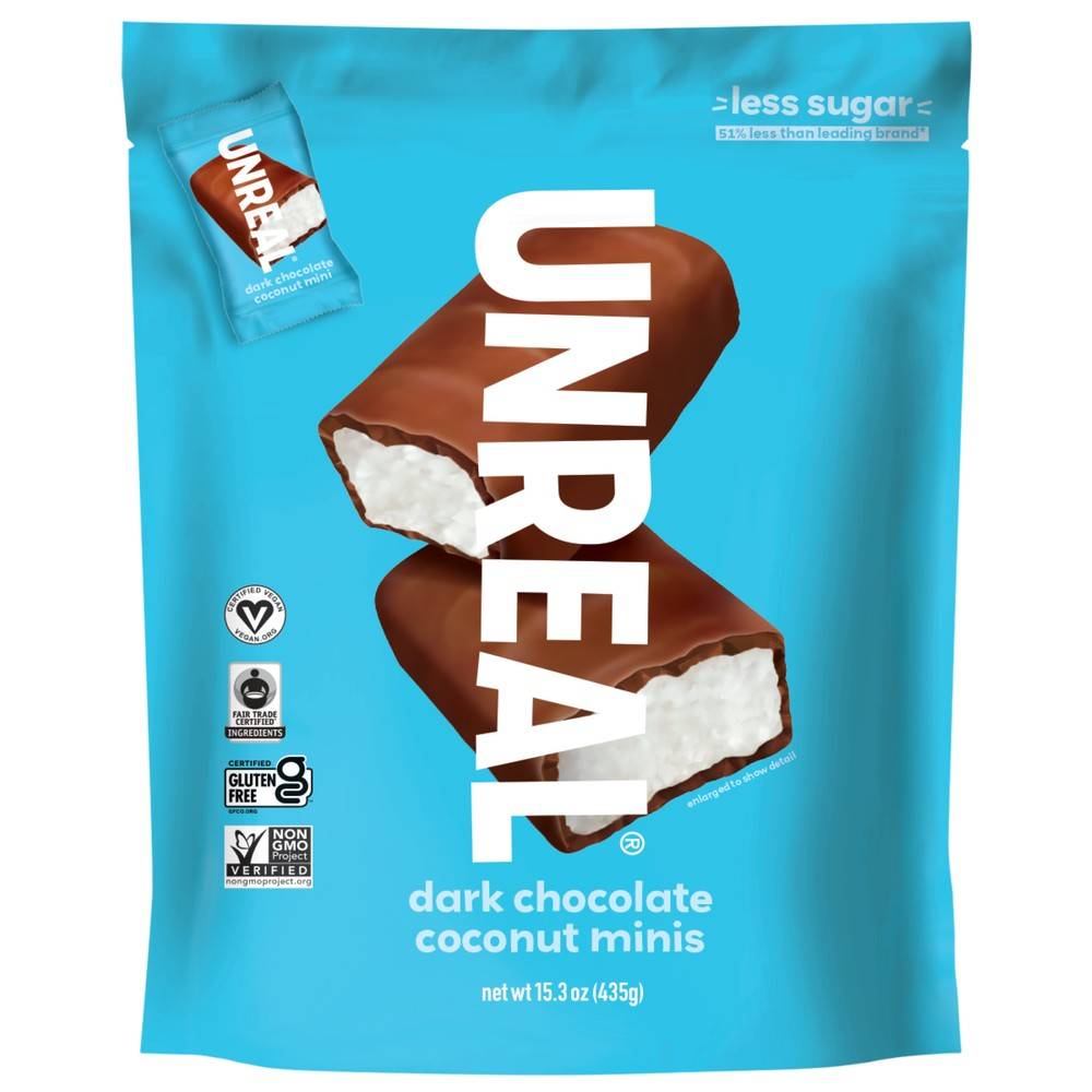 Unreal Dark Chocolate Coconut Mini Bars (15.3 oz)