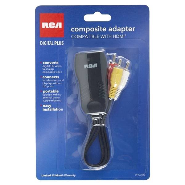 RCA Digital + Hdmi To Component Adapter